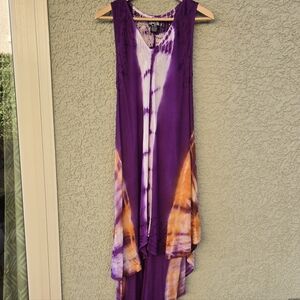 Step In Style Vintage Tie Dye Dress